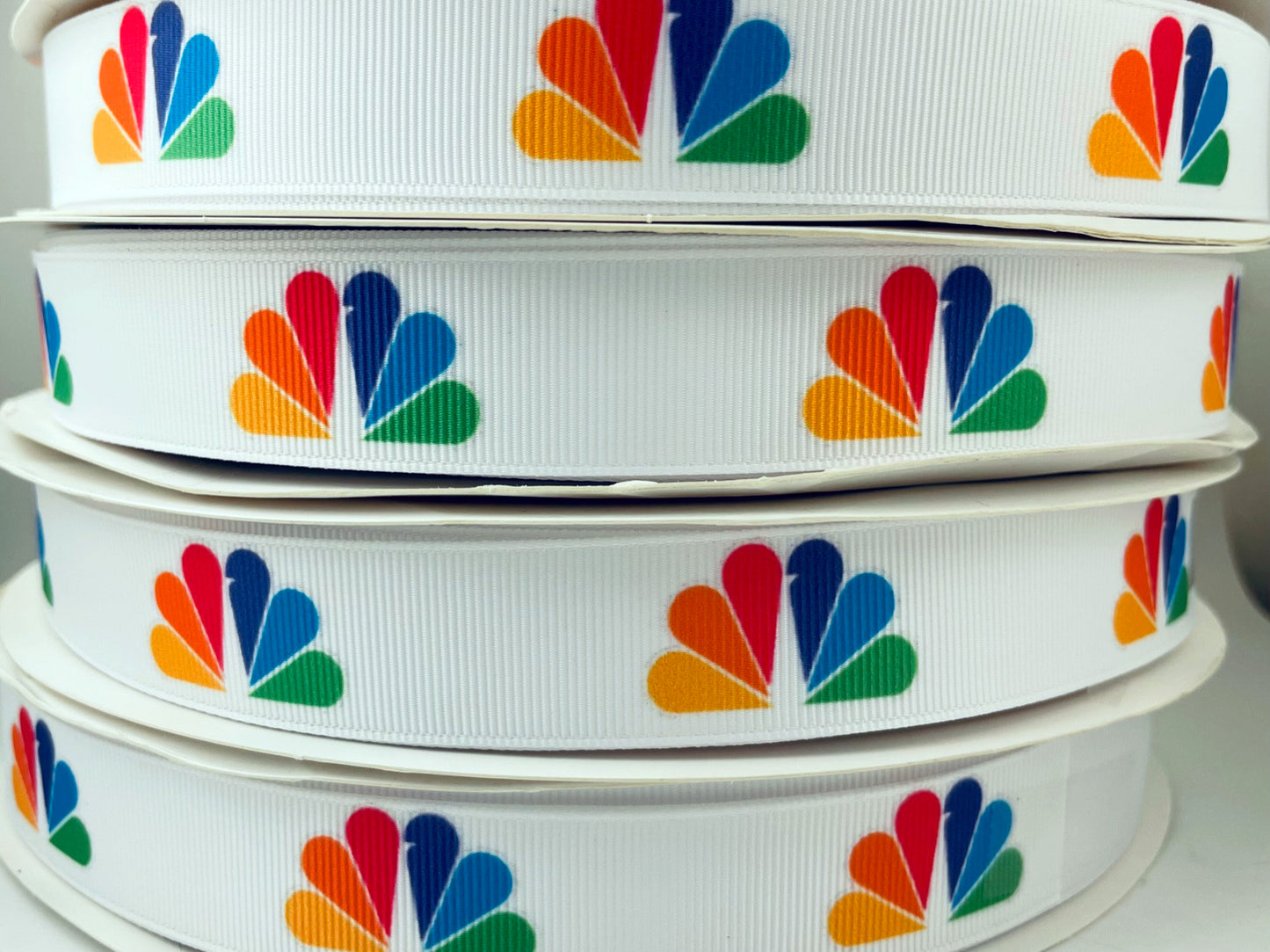 5/8" Sublimated Grosgrain Printed Ribbon By The Roll