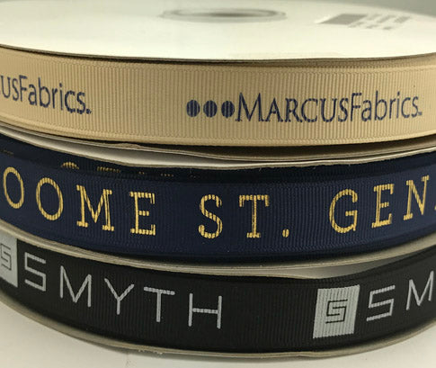 5/8" Grosgrain Printed Ribbon By The Roll