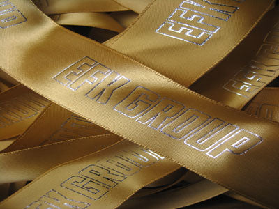 1 1/2" Wired Satin Printed Ribbon By The Roll
