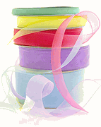 Unprinted 7/8" Organza Ribbon