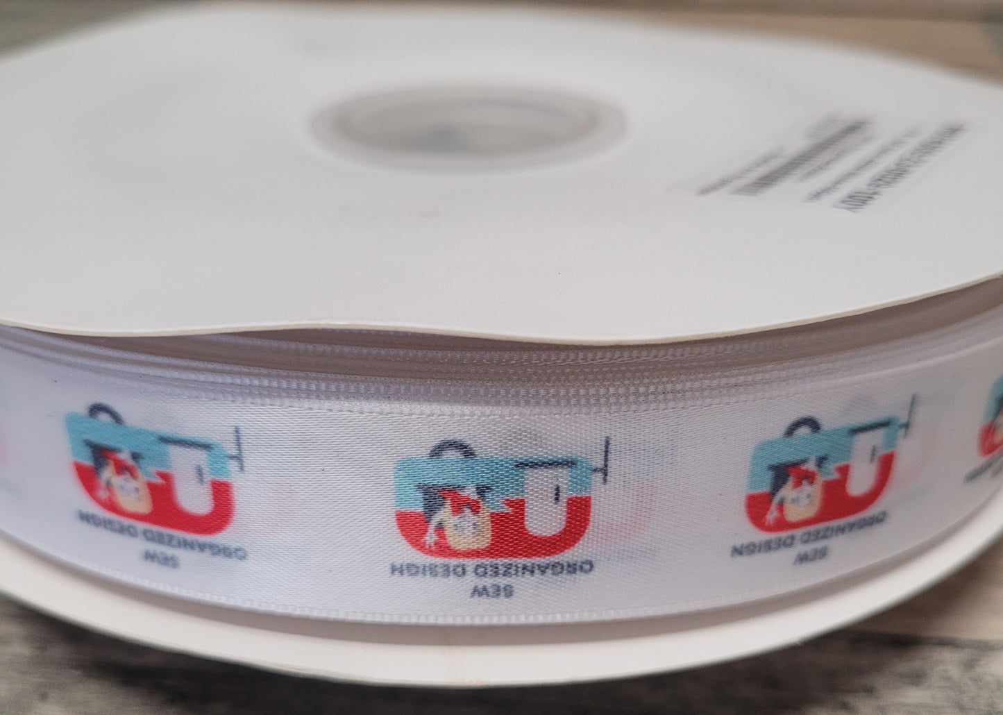 5/8" Sublimated Satin Printed Ribbon By The Roll