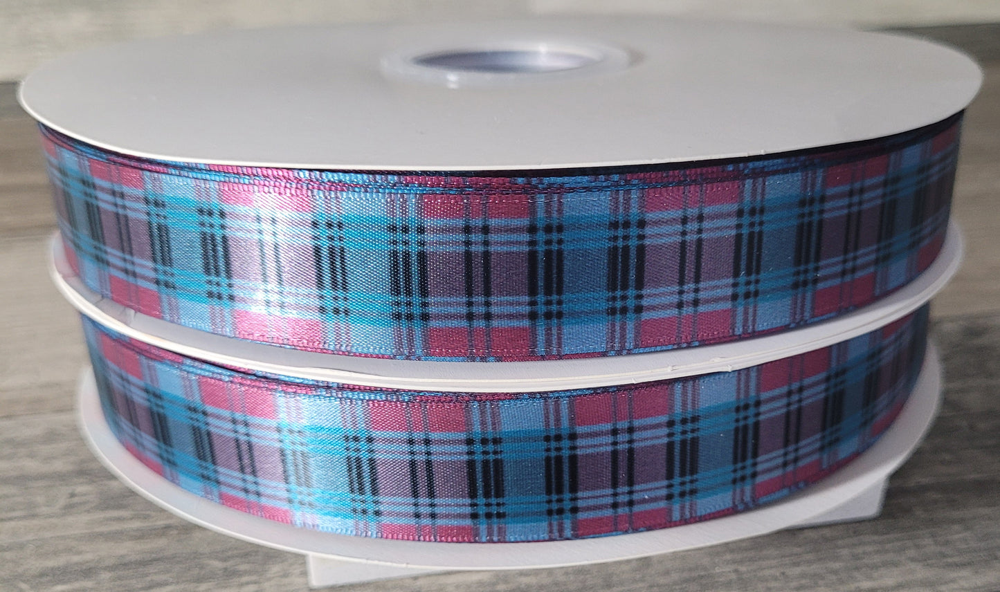 7/8" Sublimated Satin Printed Ribbon By The Roll