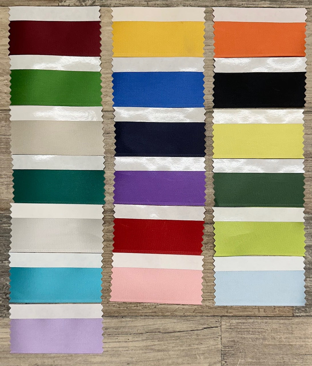 Custom Name Badge Ribbon - One Color 2