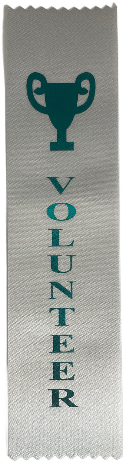 Custom Award Ribbon - One Color 1-5/8" Width