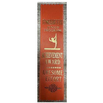 Custom Award Ribbon - One Color 2" Width