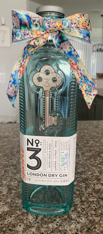 FULL COLOR PRINTED WINE BOTTLE BOWS