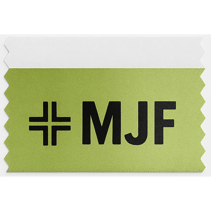 Custom Name Badge Ribbon - One Color 1-5/8" Width