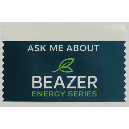 Custom Name Badge Ribbon - FULL COLOR 2" Width