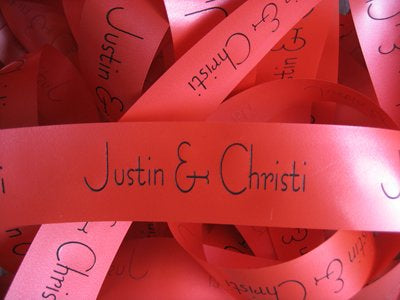 1 1/2" Acetate Printed Ribbon By The Roll