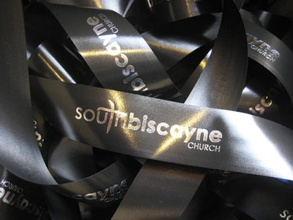 5/8" Acetate Printed Ribbon By The Roll