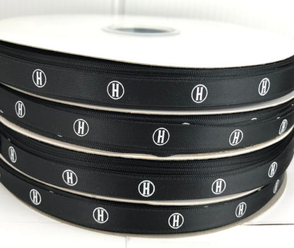 5/8" Satin Printed Ribbon By The Roll