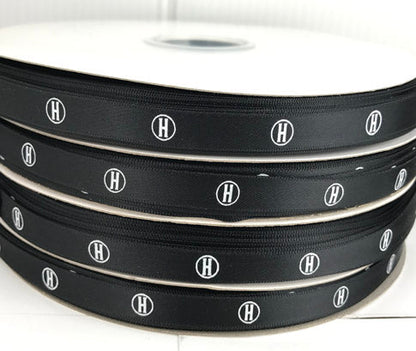 7/8" Satin Printed Ribbon By The Roll